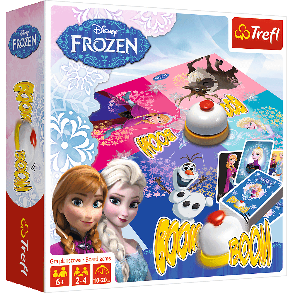 Frozen Boom Boom Gra Planszowa Boom Boom Frozen Trefl