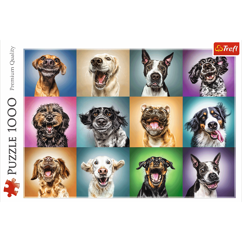 Funny dog portraits - Trefl puzzles
