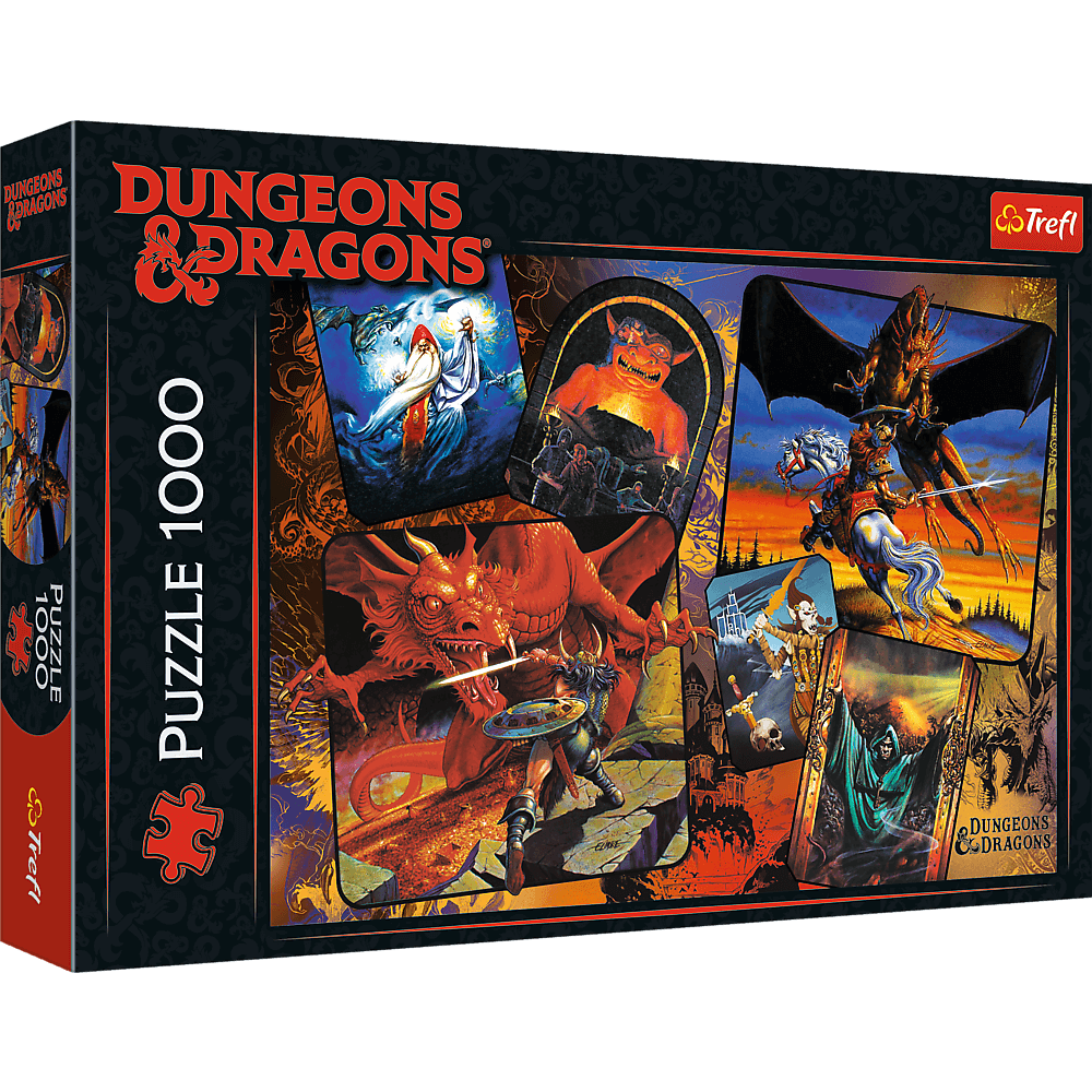 Pudełko puzzli 1000 elementów Początki Dungeons & Dragons