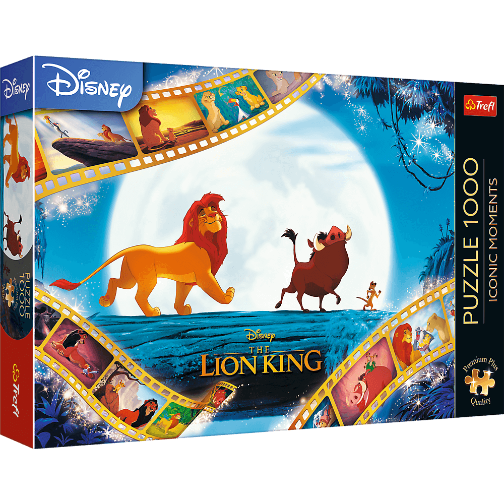 Puzzle Premium Plus Quality 1000 el. Iconic Moments: Król Lew | Trefl