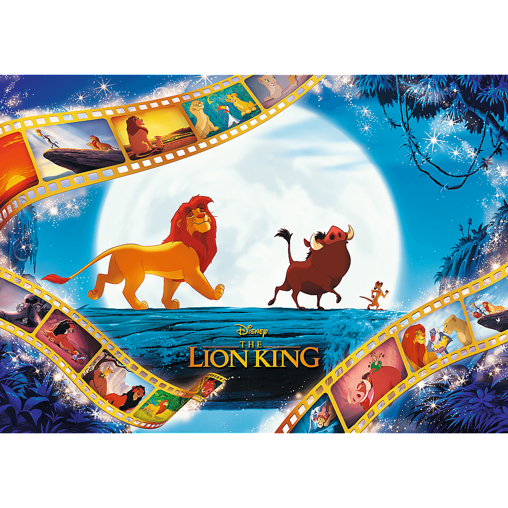 Puzzle Premium Plus Quality 1000 el. Iconic Moments: Król Lew | Trefl