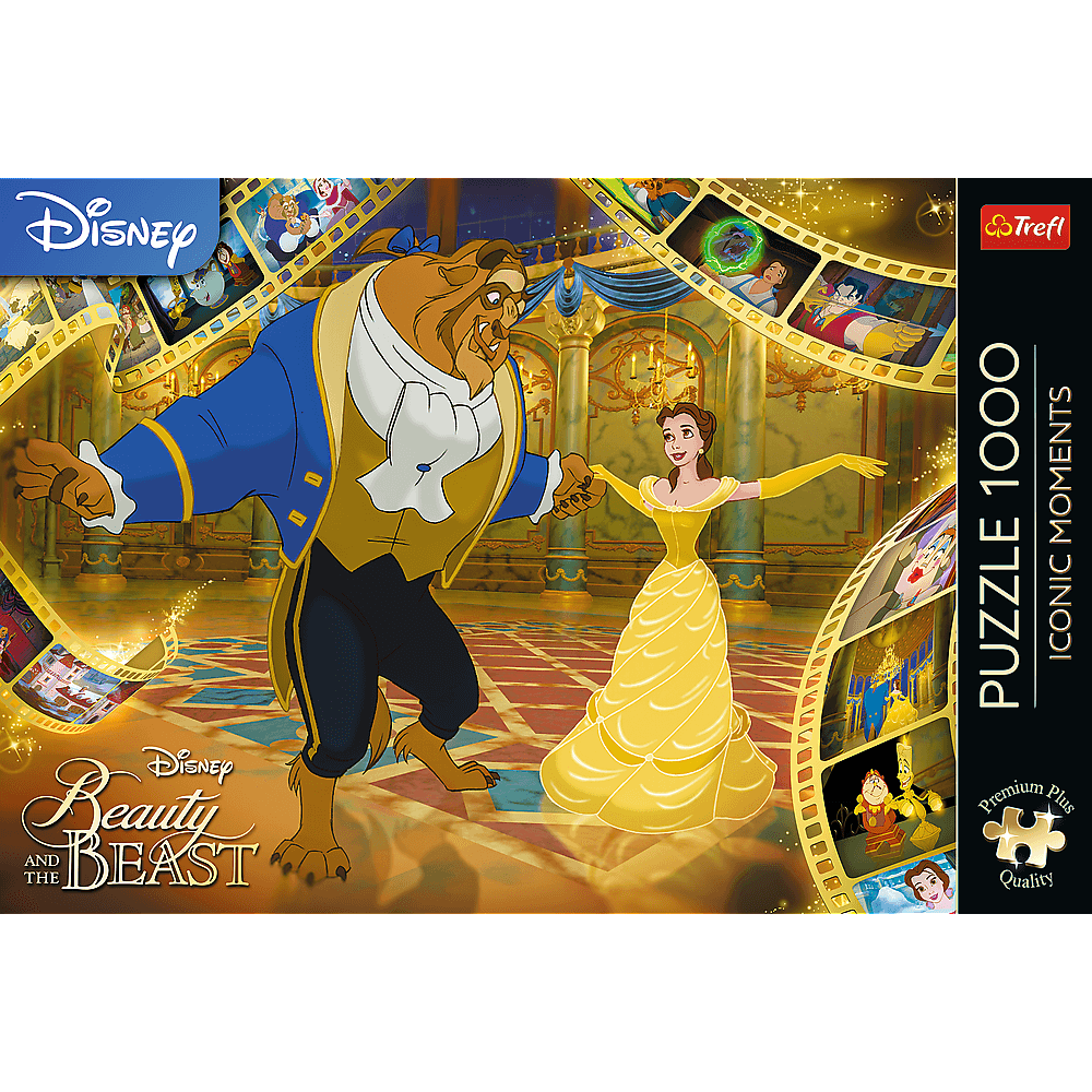 Puzzle Premium Plus Quality 1000 el. Iconic Moments: Piękna i Bestia ...