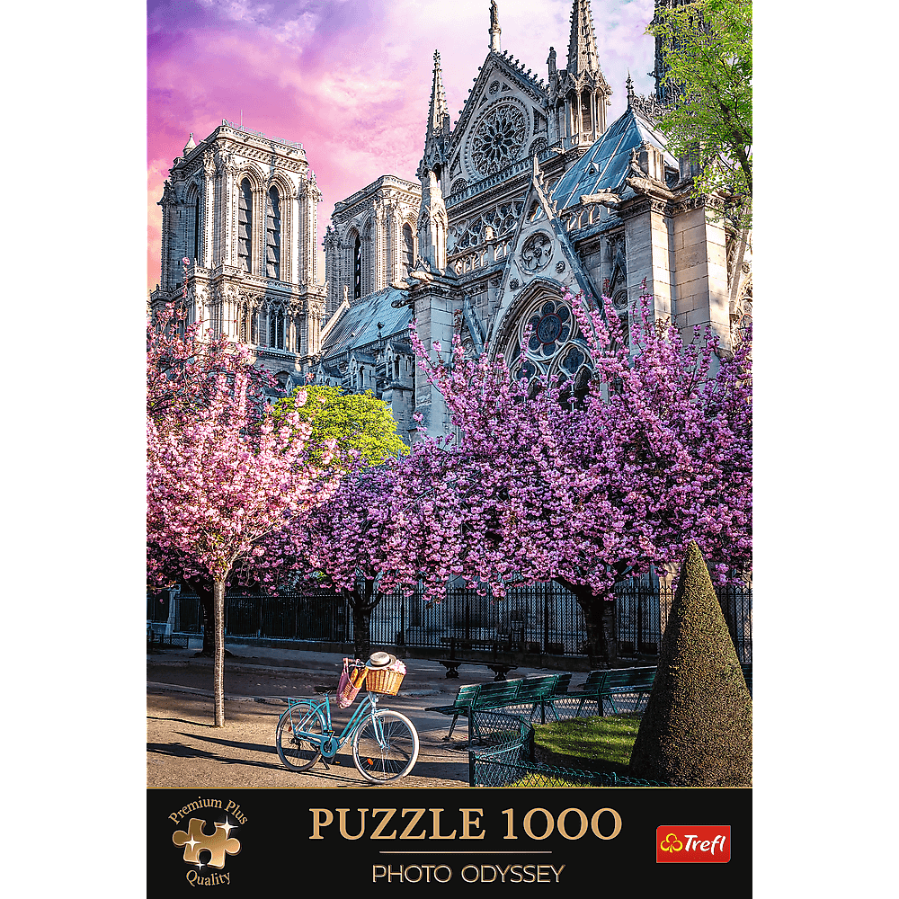 Puzzle Trefl Premium Plus – Photo Odyssey : Ville Des Alpes, Suisse – 1000 Pièces – 683 X 480 Mm – Poster Inclus – Dès 12 Ans – Certifié FSC