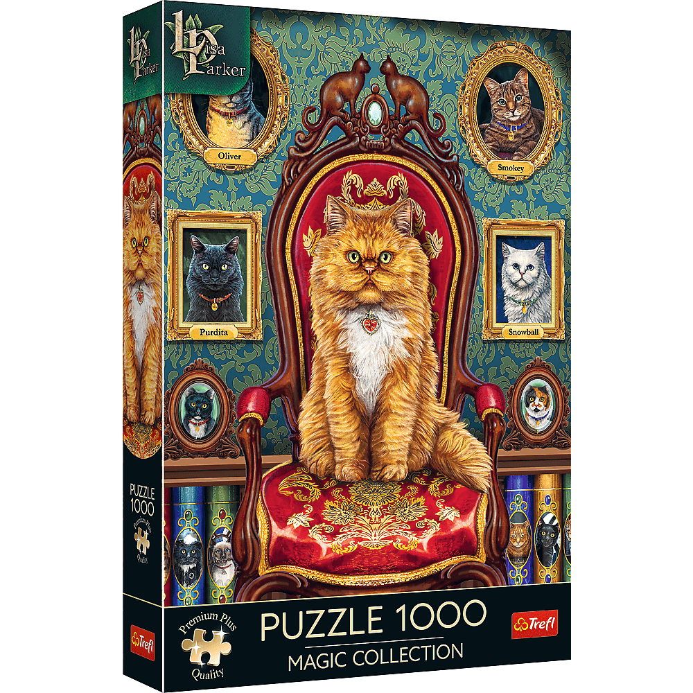 Puzzle Premium Plus Quality 1000 el. Magic Collection: Kotomania | Trefl