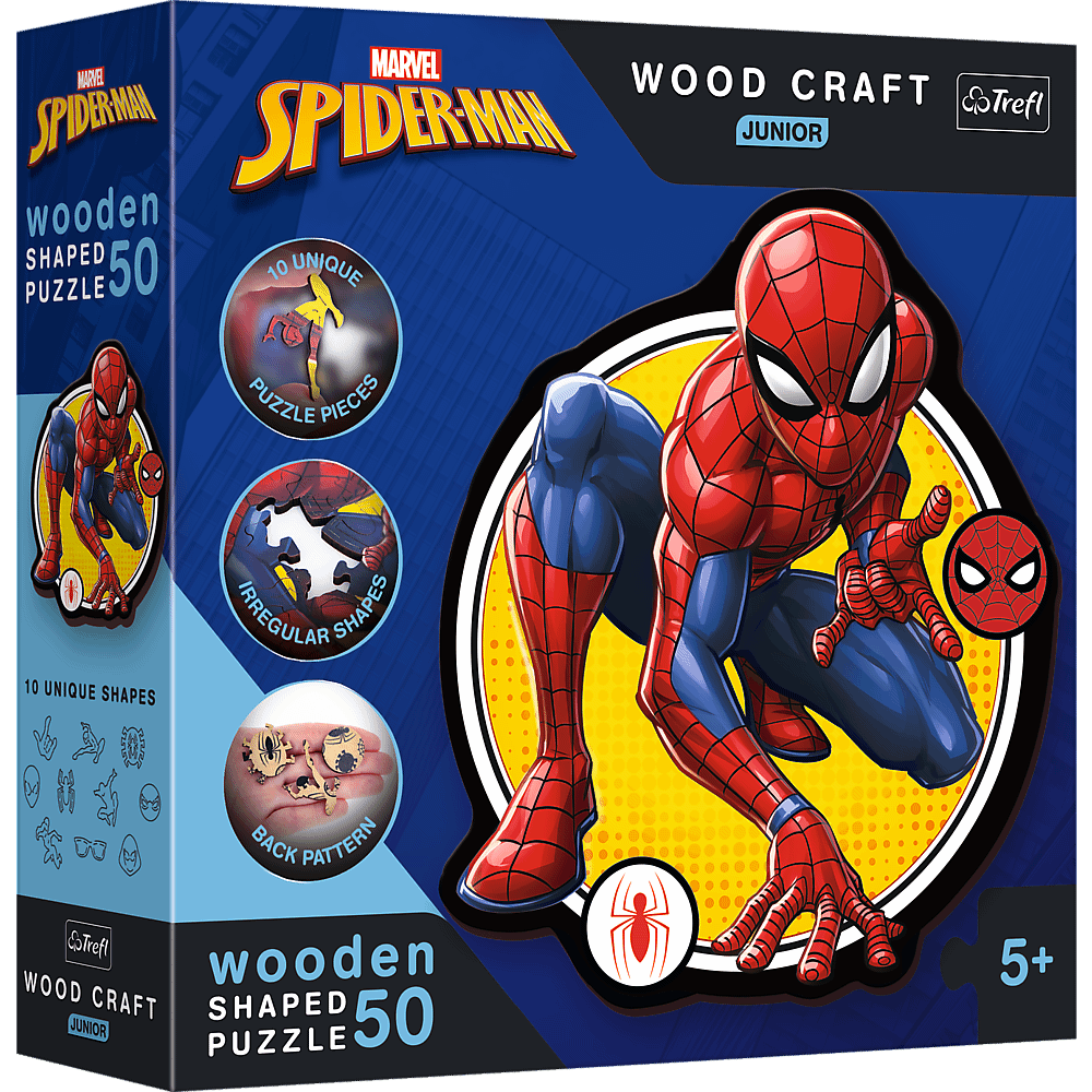 Marvel SPIDER-MAN 4 Puzzle Pack 48 pieces Super Hero 11.2 x 15