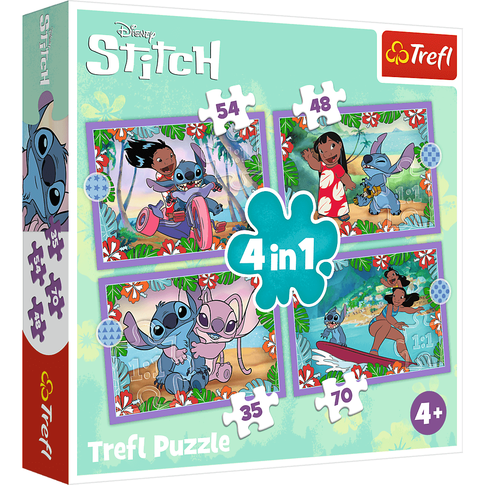 Trefl – Puzzle 4 En 1 De Sam El Bombero, De 12 A 24 Piezas, Para Niños De 3 A 6 Años