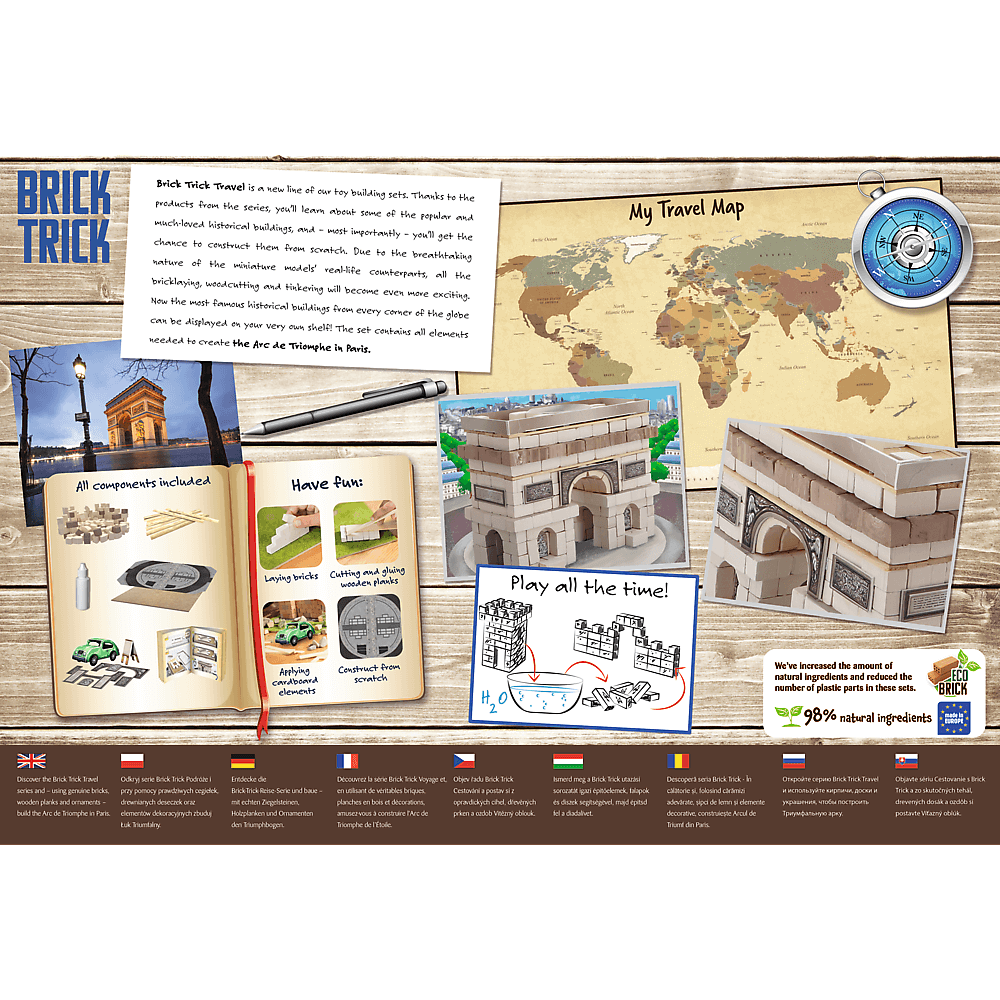Brick Trick Trefl Travel: Empire State Building - Manuale di istruzioni