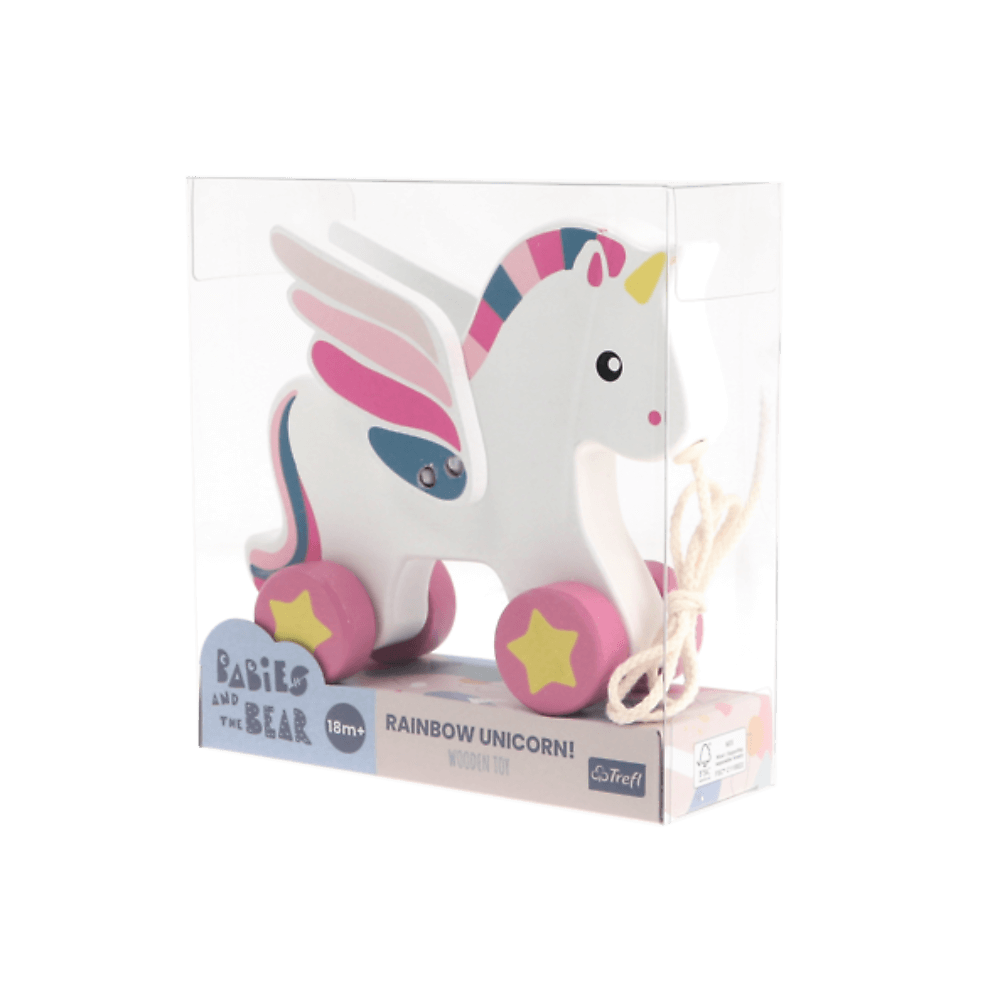 Zabawka drewniana - Rainbow Unicorn | Trefl
