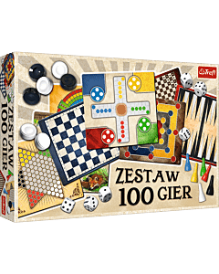 Zestaw 100 gier dla dzieci - opakowanie