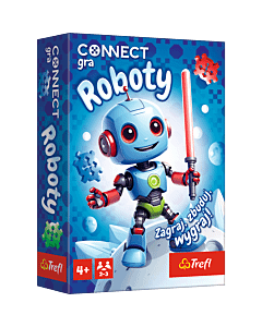 Gra dla dzieci Connect Roboty - opakowanie
