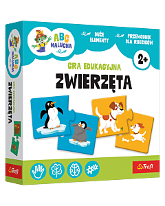 Gra dla dzieci ABC Malucha, Zwierzęta - opakowanie