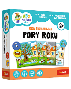 Gra dla dzieci ABC Malucha, Pory roku - opakowanie