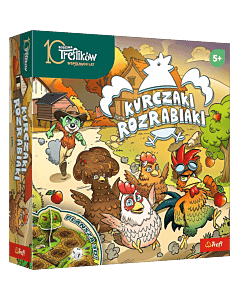 Gra planszowa Kurczaki Rozrabiaki - opakowanie 