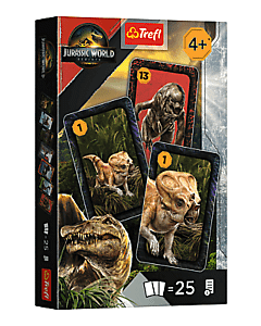 Karty Piotruś, Jurassic World - opakowanie 