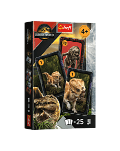 Karty Piotruś, Jurassic World - opakowanie 