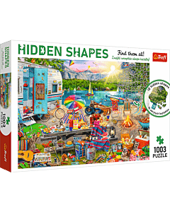 Puzzle Hidden Shapes 1003 el. Wycieczka kamperem - opakowanie 