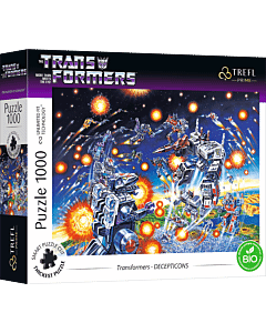 Opakowanie puzzli Prime o nazwie Decepticons od Trefl