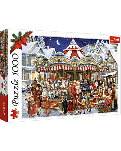 Puzzle 1000 el. Świąteczna karuzela