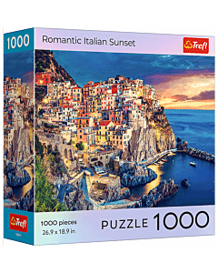 Puzzle 1000 el. USA Collection: Romantic Italian Sunset - opakowanie
