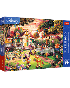 Puzzle Premium Plus Quality, Przyjęcie urodzinowe Myszki Mickey 1000 el.
