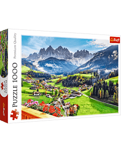 Puzzle 1000 el. St. Magdalena, Dolomity, Włochy