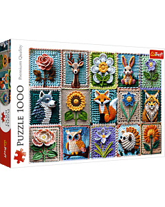 Puzzle 1000 el. Szydełkowanie - moja pasja - opakowanie