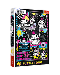 Puzzle Kuromi 1000 el. W świecie Kuromi - opakowanie
