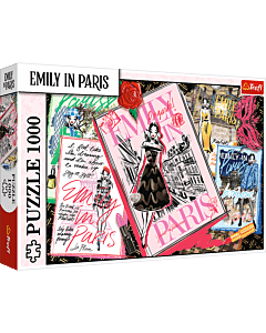 Puzzle 1000 el. Emily w Paryżu, Magazyn Mody - opakowanie