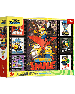 Puzzle 1000 el. Minionki 3 - kadry filmowe - opakowanie 