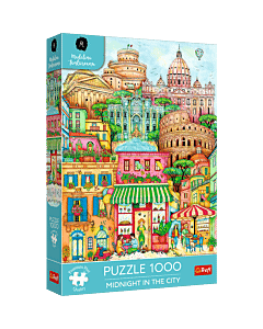Puzzle Premium Plus Quality 1000 el. O północy w Rzymie