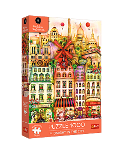 Puzzle Premium Plus Quality 1000 el. O północy w Paryżu