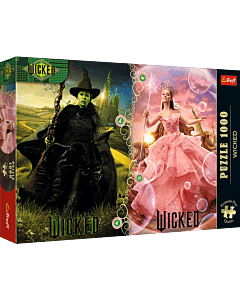 Puzzle Premium Plus Quality Wicked 1000 el. Wicked: Elphaba & Glinda - opakowanie