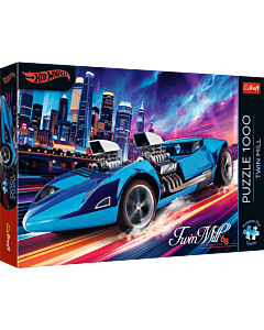 Puzzle Premium Plus Quality Hot Weels 1000 el. Twin Mill - opakowanie