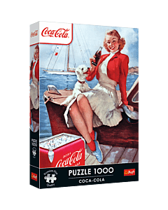 Puzzle Premium Plus Quality 1000 el. Coca-Cola: Czas na przerwę