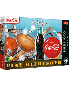 Puzzle Premium Plus Quality 1000 el. Coca-Cola: Chwila orzeźwienia - opakowanie