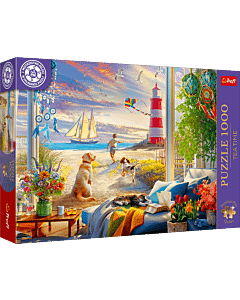 Puzzle 1000 el. Premium Plus Quality, Mistrzostwa Polski, Letnia bryza - opakowanie