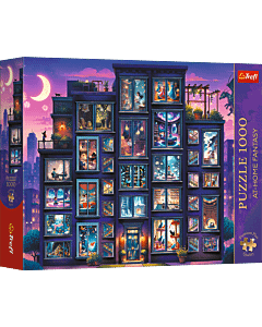 Puzzle Premium Plus Quality At-Home Fantasy 1000 el. Noc pełna opowieści -  opakowanie