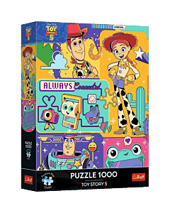 Puzzle Premium Plus Quality 1000 el. TOY STORY 5 - Świat Zabawek - opakowanie 