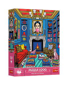 Puzzle Premium Plus Quality 1000 el. The Art of Colour: Domowa galeria sztuki - opakowanie