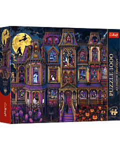 Puzzle Premium Plus Quality 1000 el. At-Home Fantasy: Dom strach&oacute;w - opakowanie