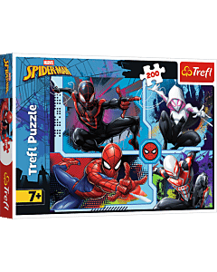 Puzzle Marvel Spiderman 200 el. Pajęcze zagadki - opakowanie 
