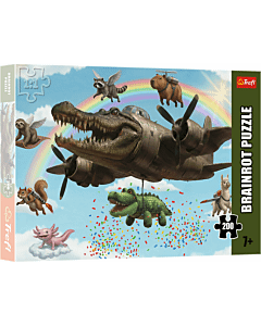 Puzzle 200 el. BrainRots, Bombardino Crocodilo - opakowanie
