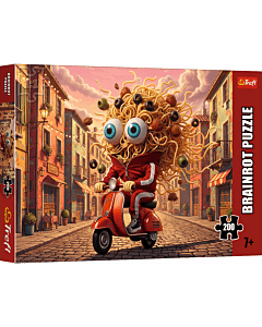 Puzzle 200 el. BrainRots, Bungoletti Spaghettini - opakowanie 