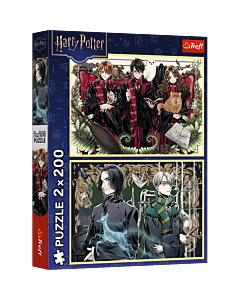 Puzzle Harry Potter 2x200 el. Ekipa z Hogwartu - opakowanie 