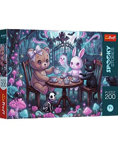 Puzzle 200 el. Spooky Stories - Zaczarowany wiecz&oacute;r - opakowanie 