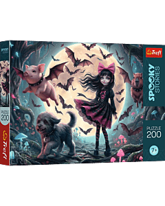Puzzle 200 el. Spooky Stories - Księżycowe historie - opakowanie 