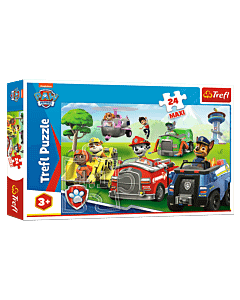 Puzzle 24 Maxi, Psi Patrol - opakowanie 