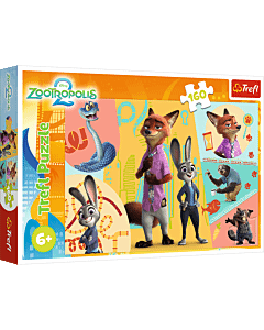 Puzzle Zootopia 2, 160 el. Razem w Zootopii - opakowanie