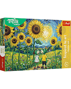 Inspired By Art Spacer wśród słoneczników - pudełko