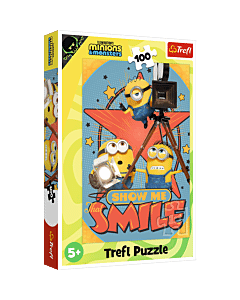 Puzzle Minionki 100 el. Minionki i potwory - opakowanie 